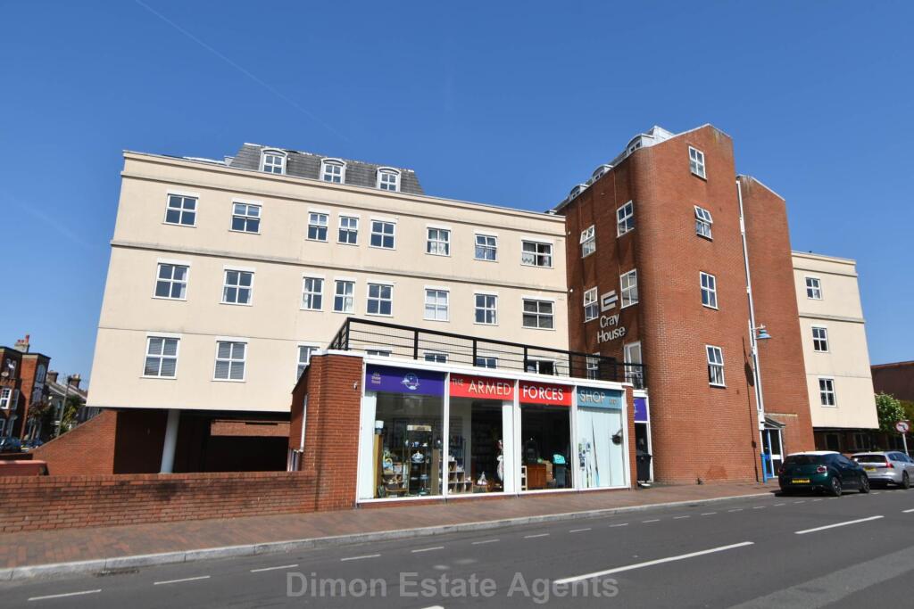 2-bed flat on Cray House, Stoke Road, Gosport, £134,995
