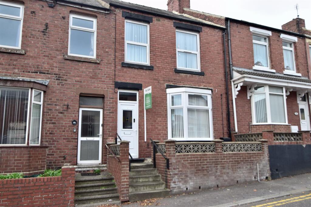 3-bed terraced on Parker Terrace, Ferryhill, £70,000