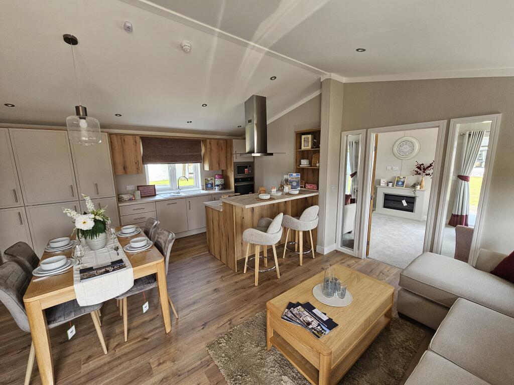 2-bed caravan on Two Bed Omar Serenity, Presthope Grange, Stretton Rd, Much Wenlock, Shropshire, TF13 6DQ, £325,000