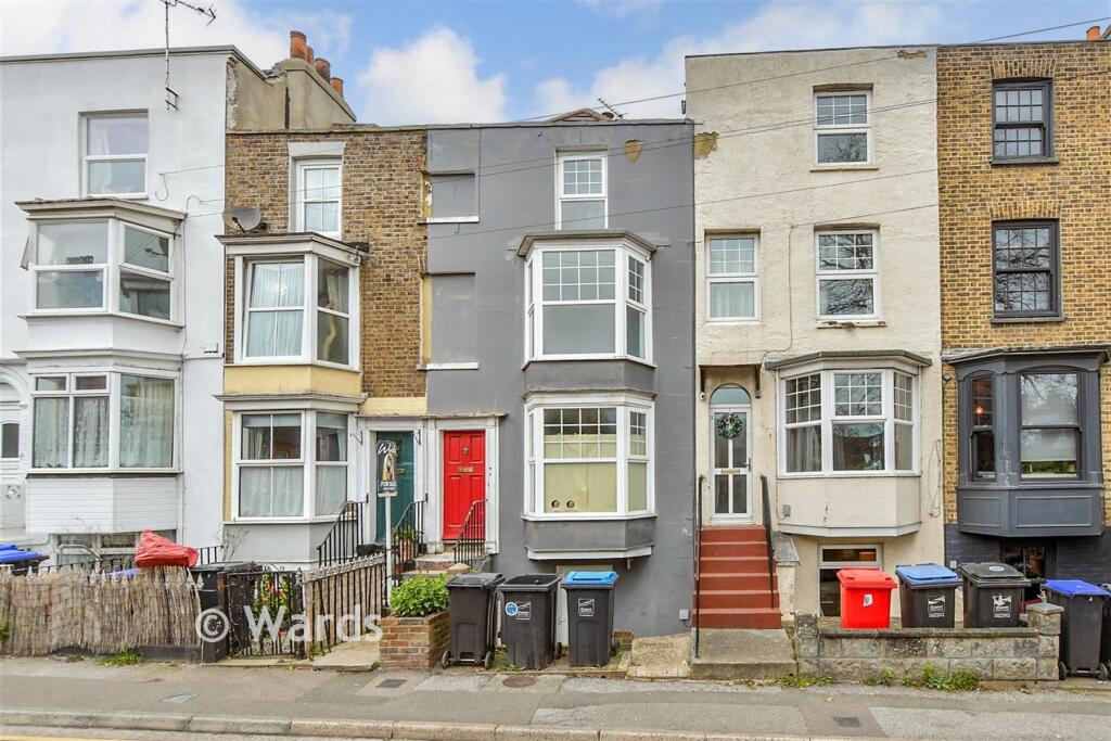 4-bed terraced on West Cliff Road, Ramsgate, Kent, £248,000