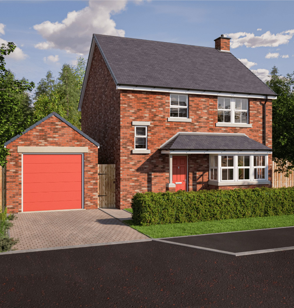 3-bed detached on South Meadows, South Rd, NE70, £399,995