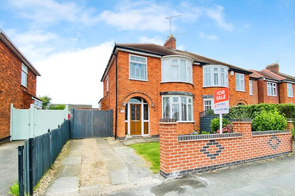 3-bed semi-detached on Acres Road, Leicester Forest East, LE3, £275,000