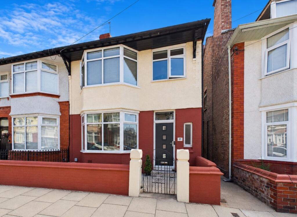 3-bed semi-detached on Queensway, Wallasey, £270,000