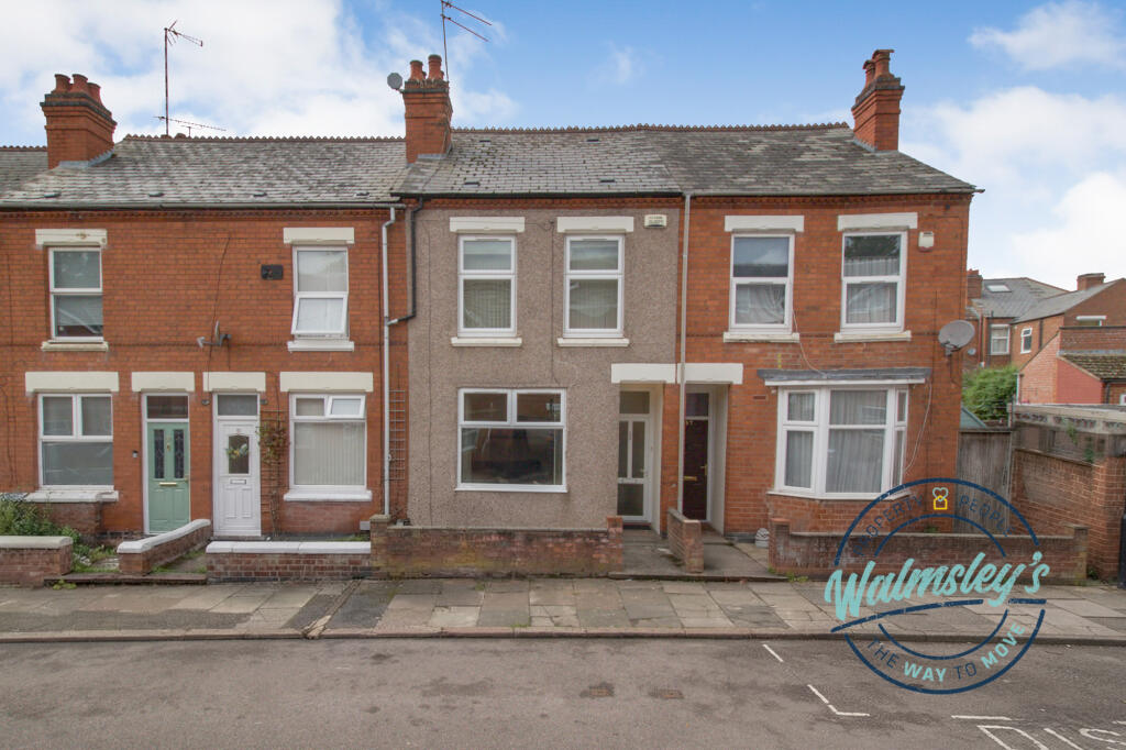 3-bed terraced on Shakleton Road, Earlsdon, Coventry, CV5, £220,000