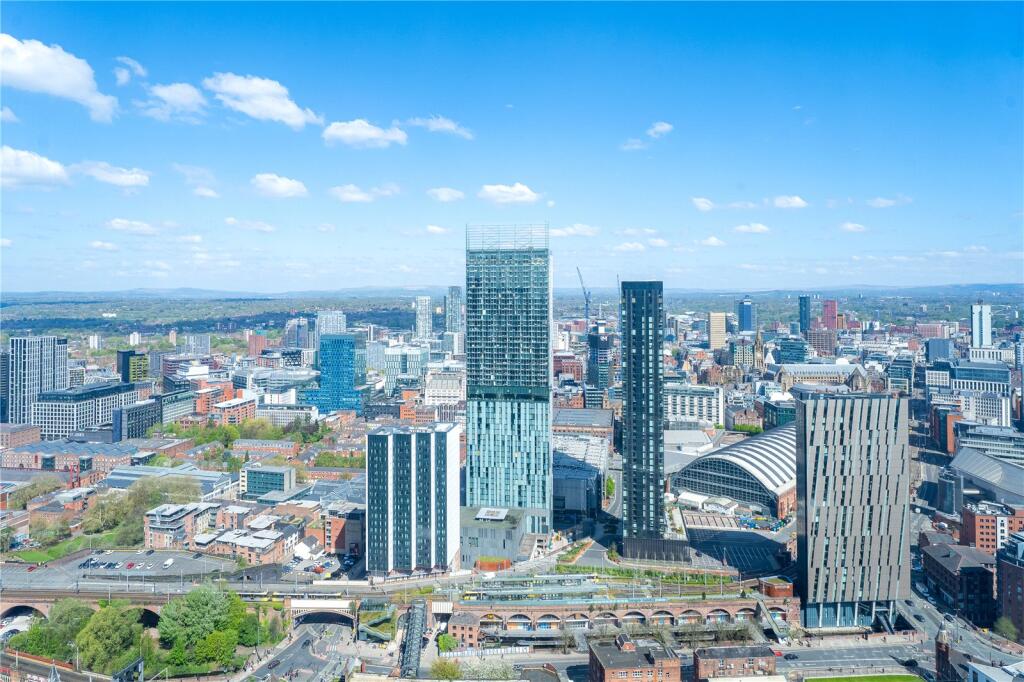 2-bed flat on Deansgate Square, 9 Owen Street, Manchester, M15, £600,000