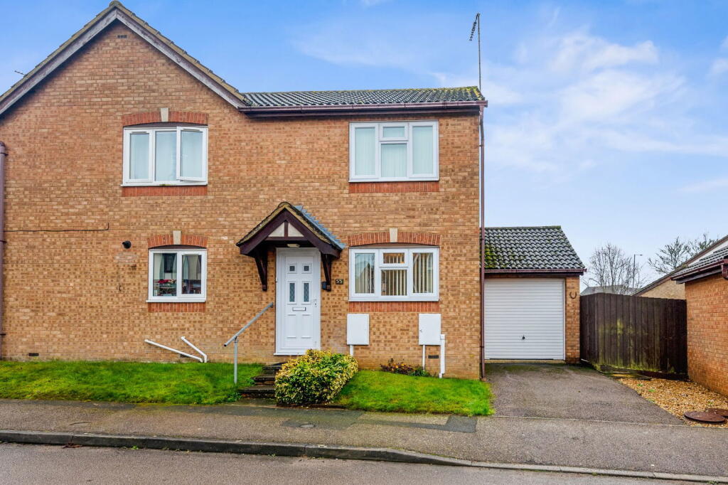 2-bed semi-detached on St Vincents, Kettering, NN15, £210,000