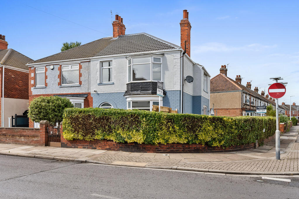 3-bed semi-detached on Cross Coates Road, Grimsby, £175,000