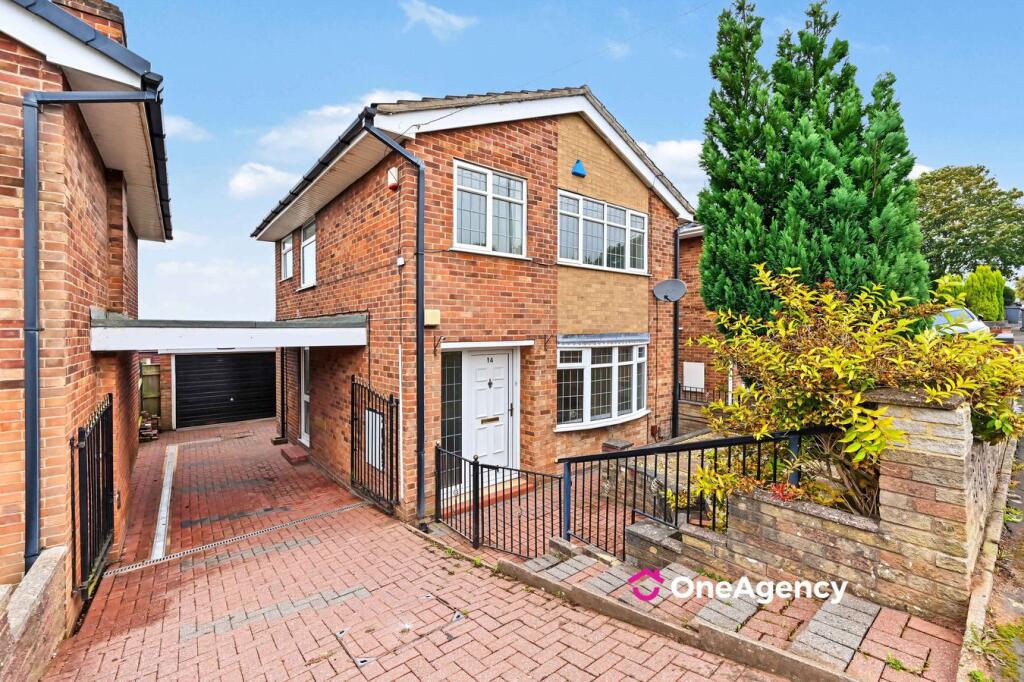 3-bed detached on Caton Crescent, Milton, Stoke-on-Trent, ST6, £220,000