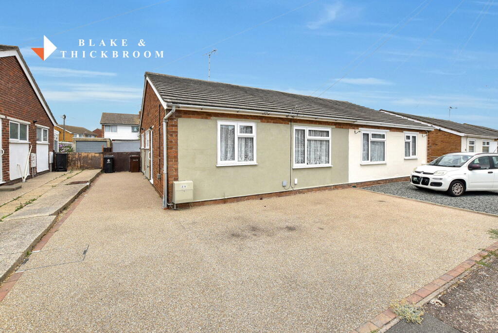2-bed semi-detached on Stanley Road, Clacton on Sea CO15 2BD, £230,000