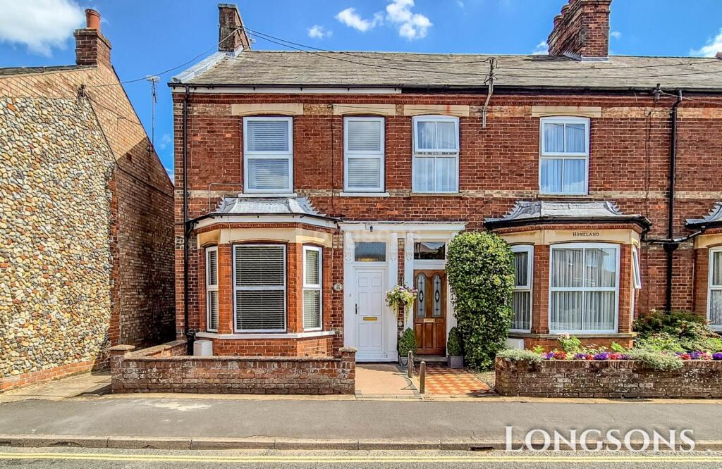 3-bed terraced on Cley Road, Swaffham, £220,000