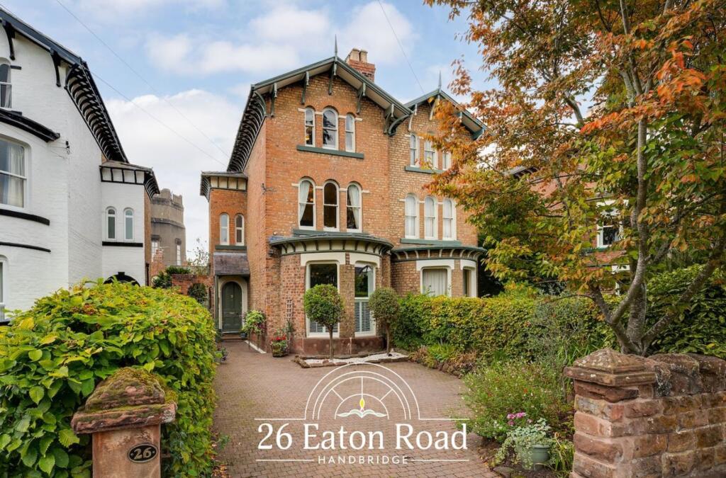 4-bed semi-detached on 26, Eaton Road, Chester, CH4, £850,000