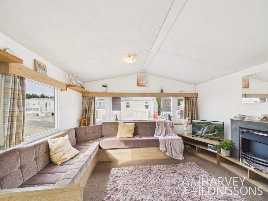2-bed caravan on Suffolk Sands Holiday Park, £29,995