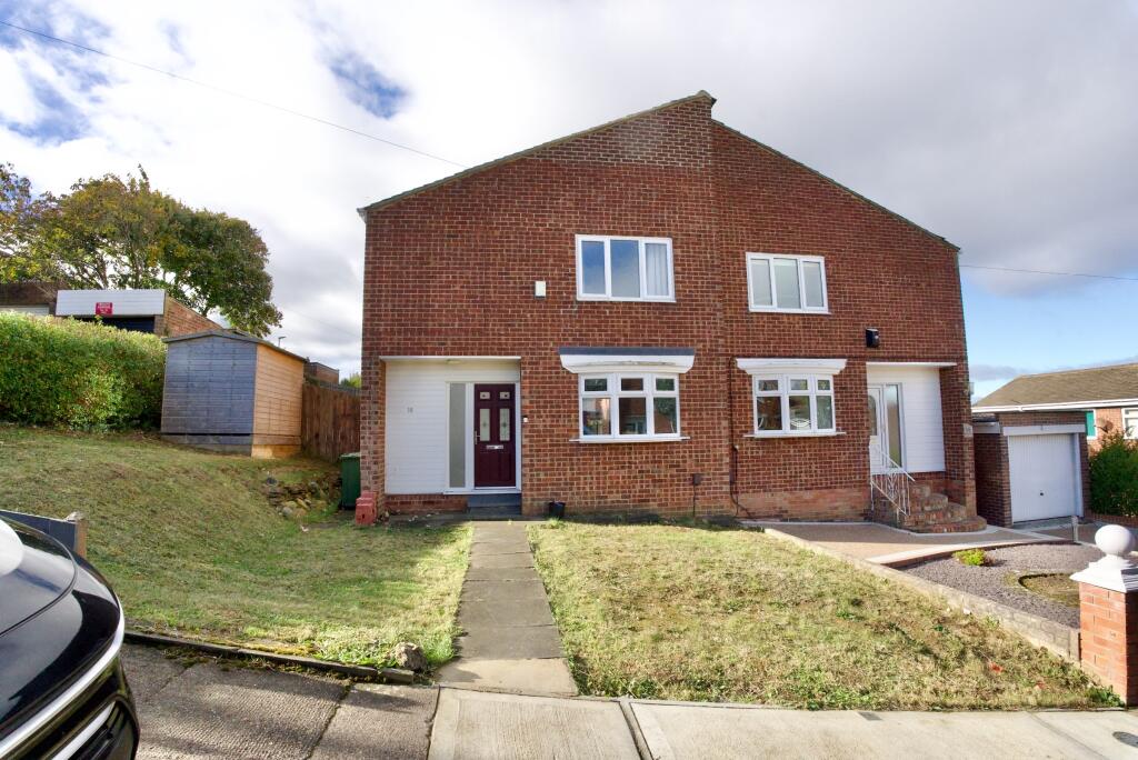 3-bed semi-detached on Hylton Walk, Sunderland, £175,000