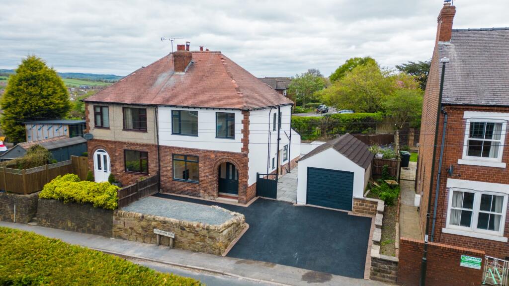 3-bed semi-detached on Kilbourne Road, Belper, £300,000