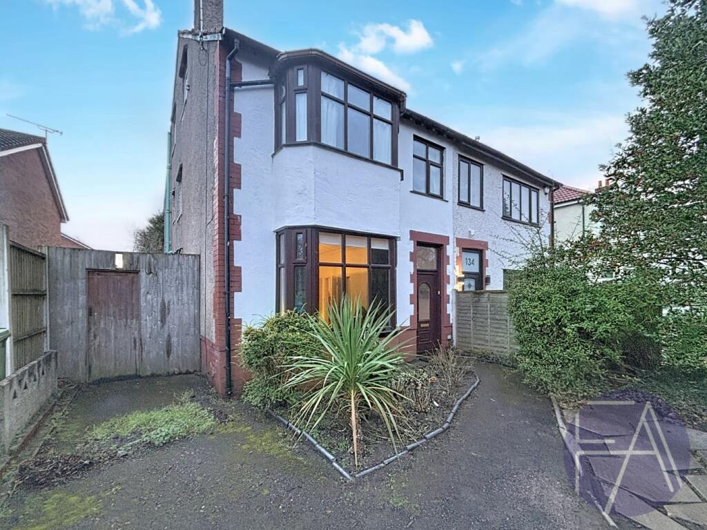 4-bed semi-detached on Scarisbrick New Road, Southport, Merseyside, PR8 6LR, £280,000