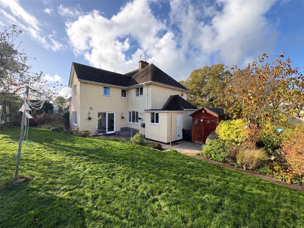 4-bed semi-detached on Gittisham, Honiton, Devon, EX14, £425,000