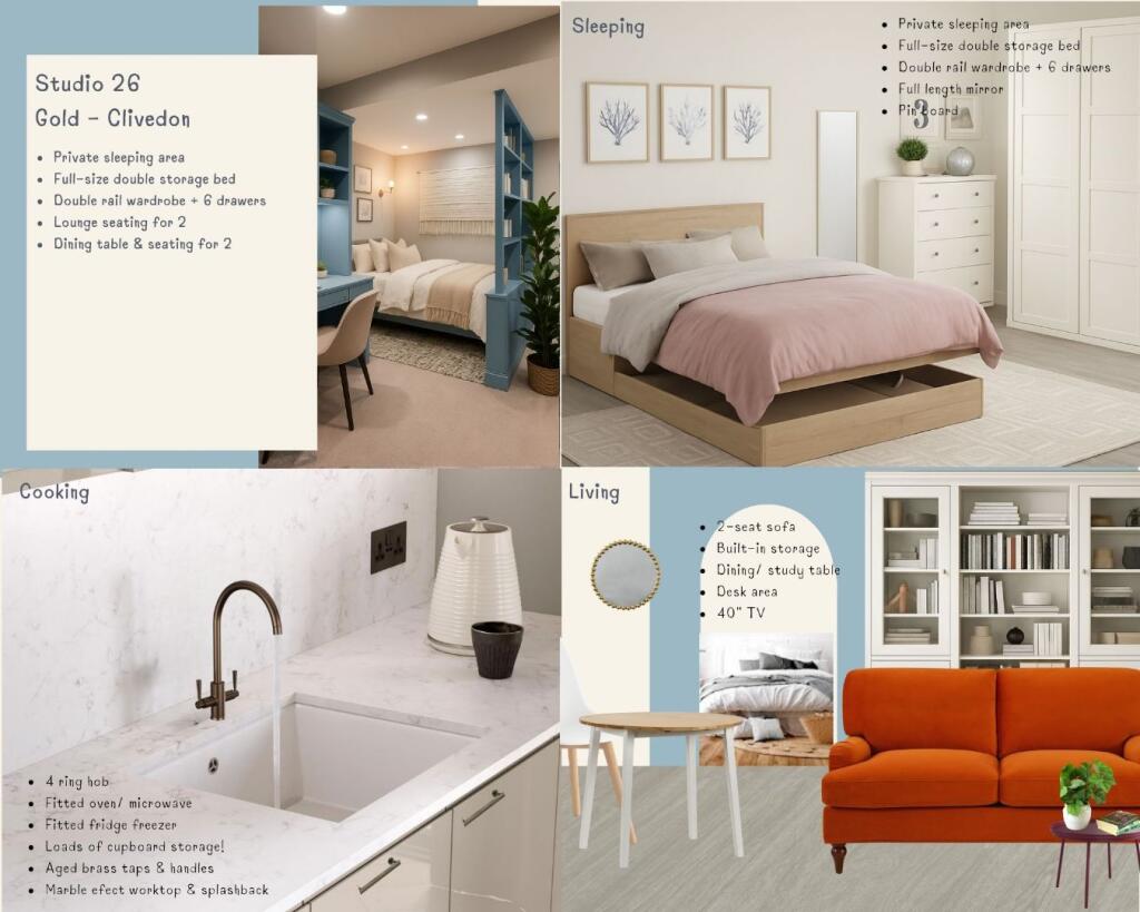 Main image of property: Gold Clivedon- Studio 26 |Verney St