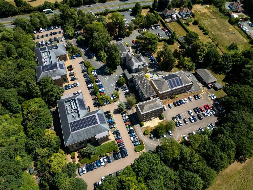 Whittington Hall AERIAL 1