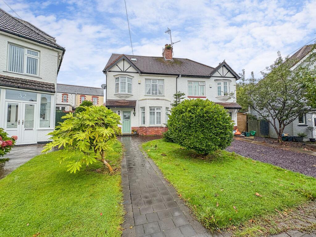 4-bed semi-detached on Coleridge Avenue, Penarth, £599,950