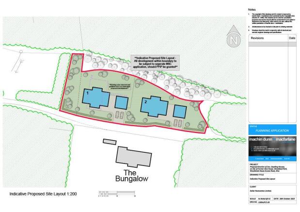 Plan of Two Plots