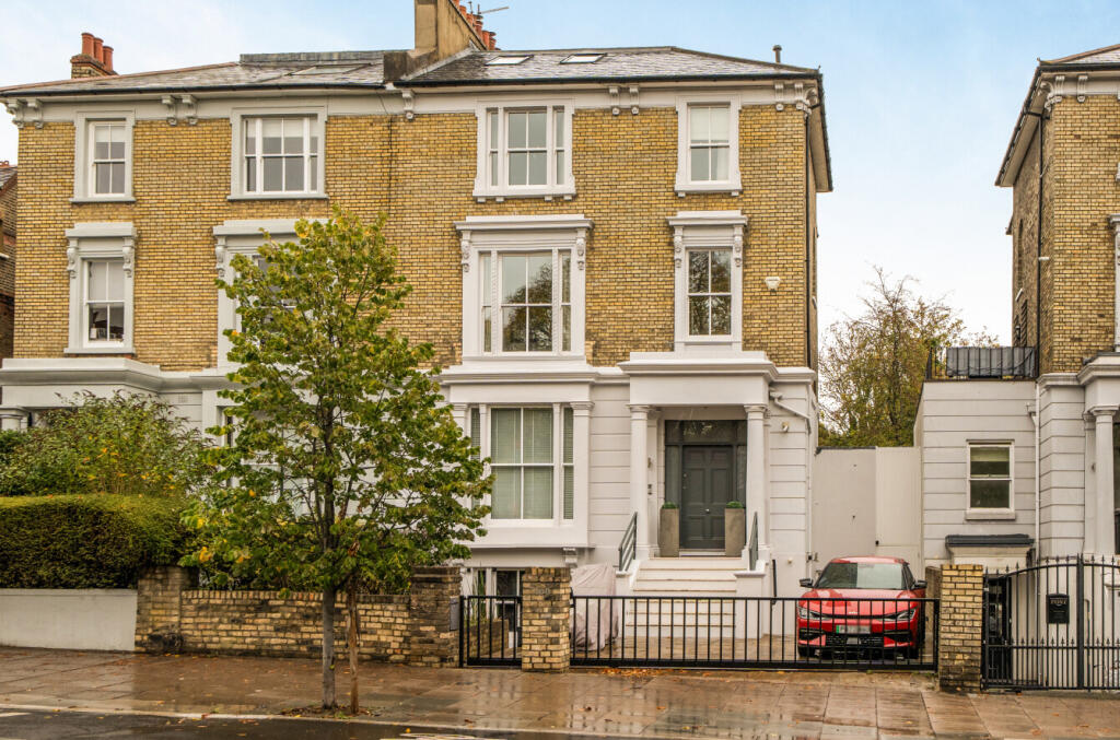 7-bed semi-detached on Haverstock Hill, Belsize Park, NW3, £5,800,000