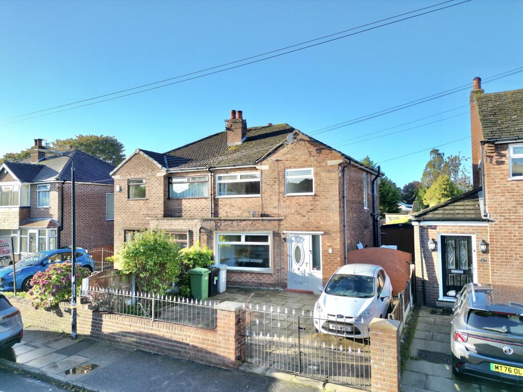 3-bed semi-detached on Gaydon Road, Sale, Trafford, £400,000