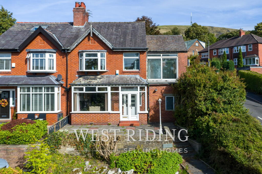 4-bed semi-detached on Oldham Road, Grasscroft, Saddleworth, £450,000