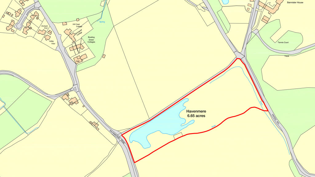 Havenmere, Sulhamstead Site Plan