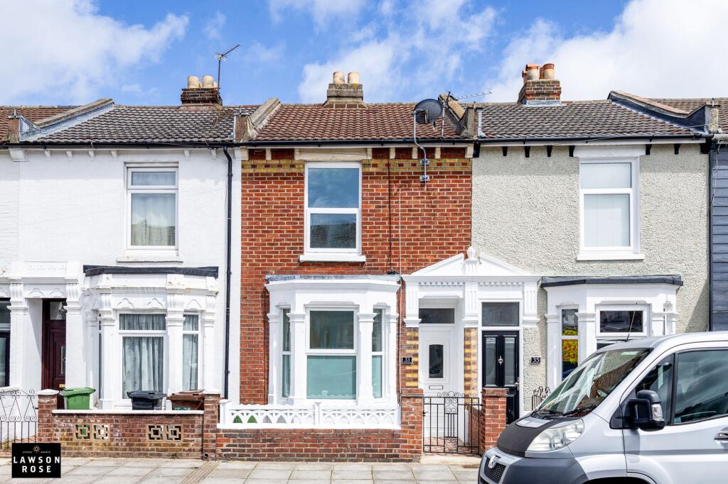 2-bed terraced on Catisfield Road, Southsea, PO4, £265,000