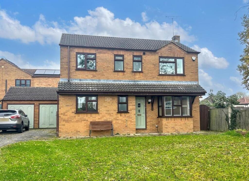 4-bed detached on Oval Court, Littleover, Derby, £445,000