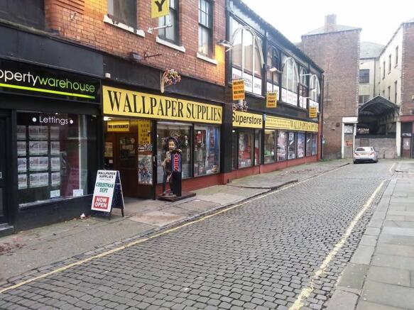 Existing frontage