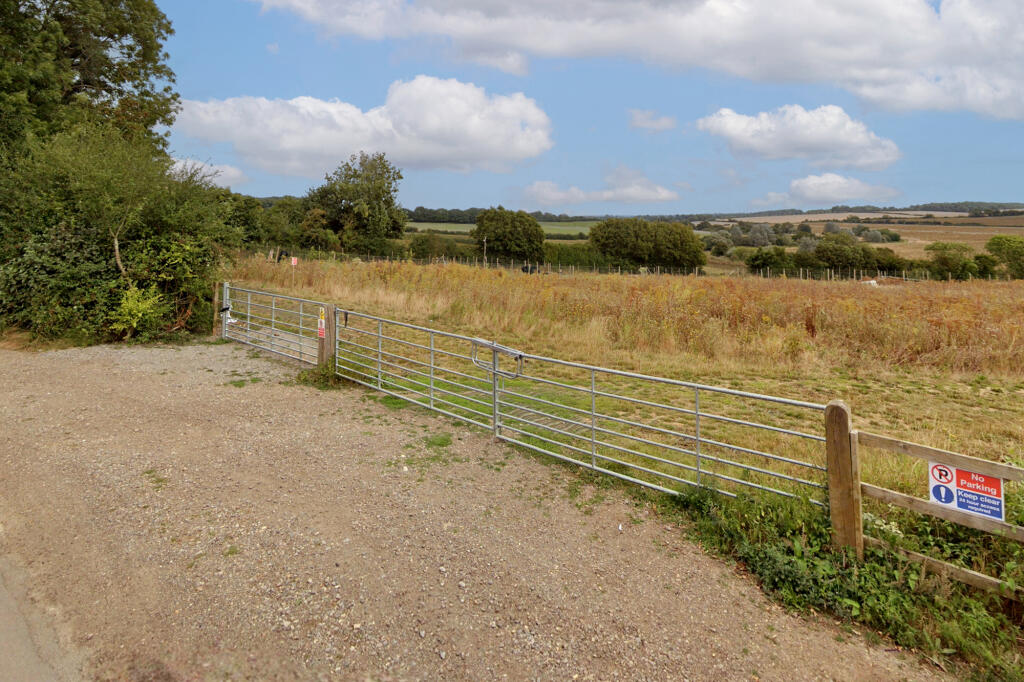 Access is via a double-gated entrance.