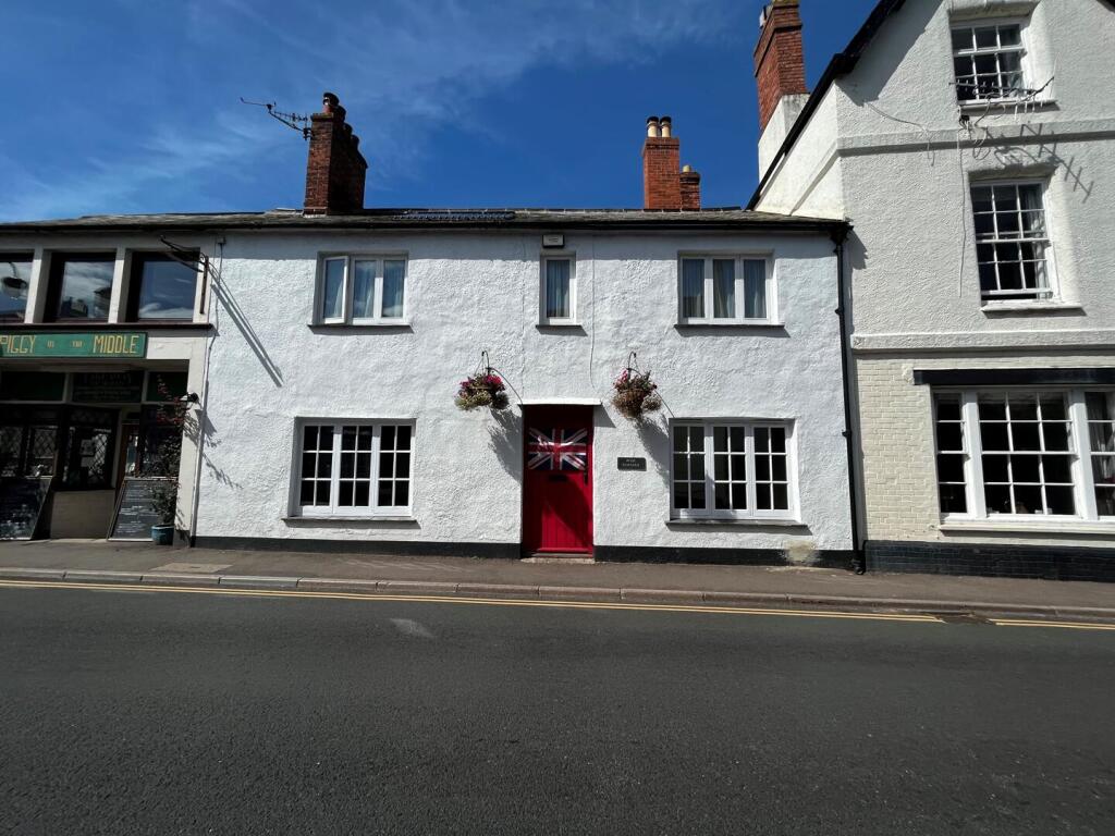 3-bed terraced on High Street, Porlock, Minehead, £300,000