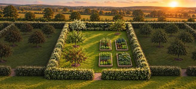 4 Raised Bed Orchard