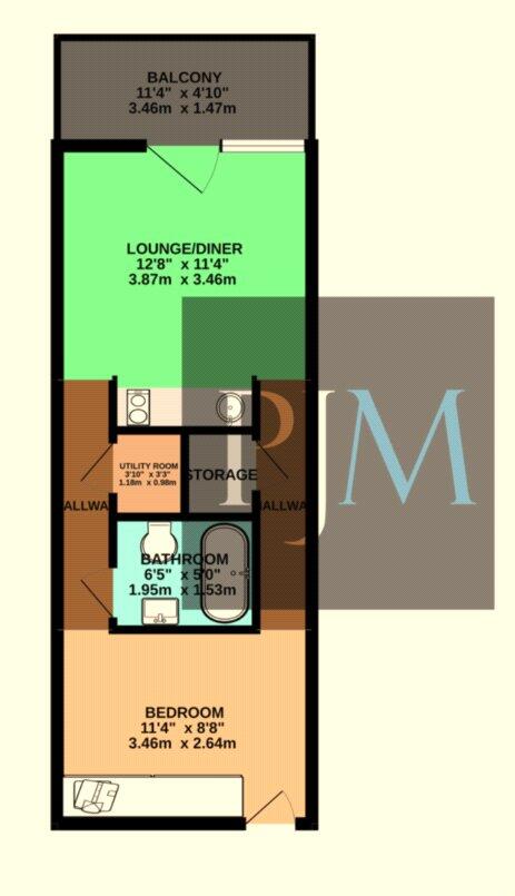 Apartment in Salford, Greater Manchester - More