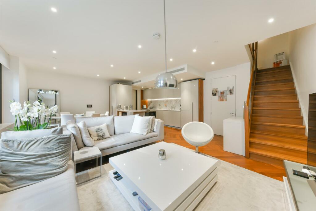 3-bed flat on Ambassador Building, Embassy Gardens, Nine Elms, SW11, £1,900,000