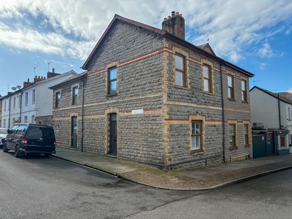3-bed terraced on Ludlow Street, Penarth, £375,000