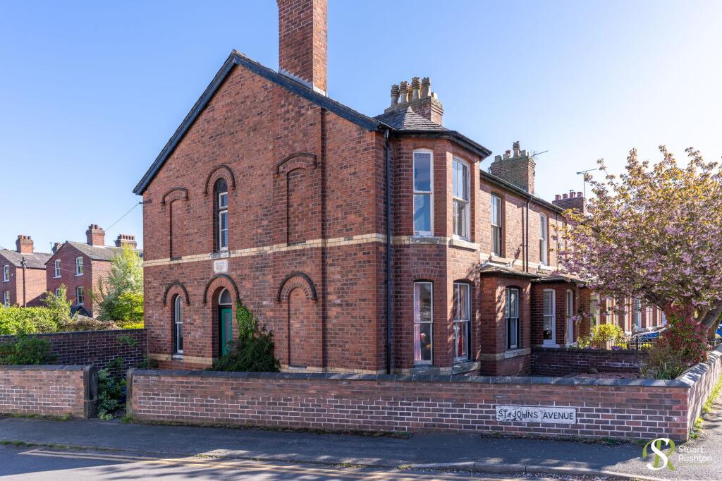 4-bed terraced on St. Johns Avenue, Knutsford, WA16, £625,000