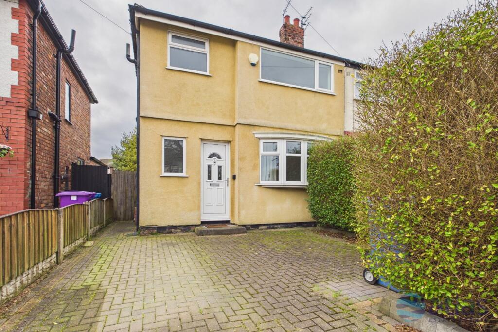 3-bed semi-detached on Eaton Road North, West Derby, L12, £250,000