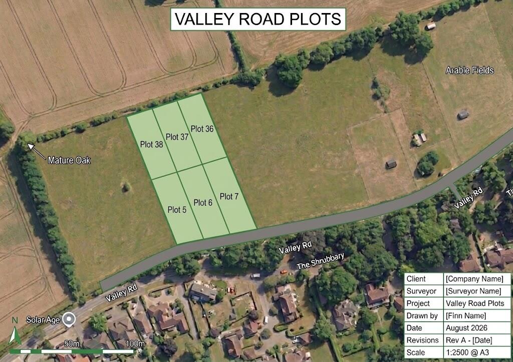 Main image of property: Freehold Land,  Opposite The Shrubbery, Valley Road, Barham, Kent, CT4 6NU.