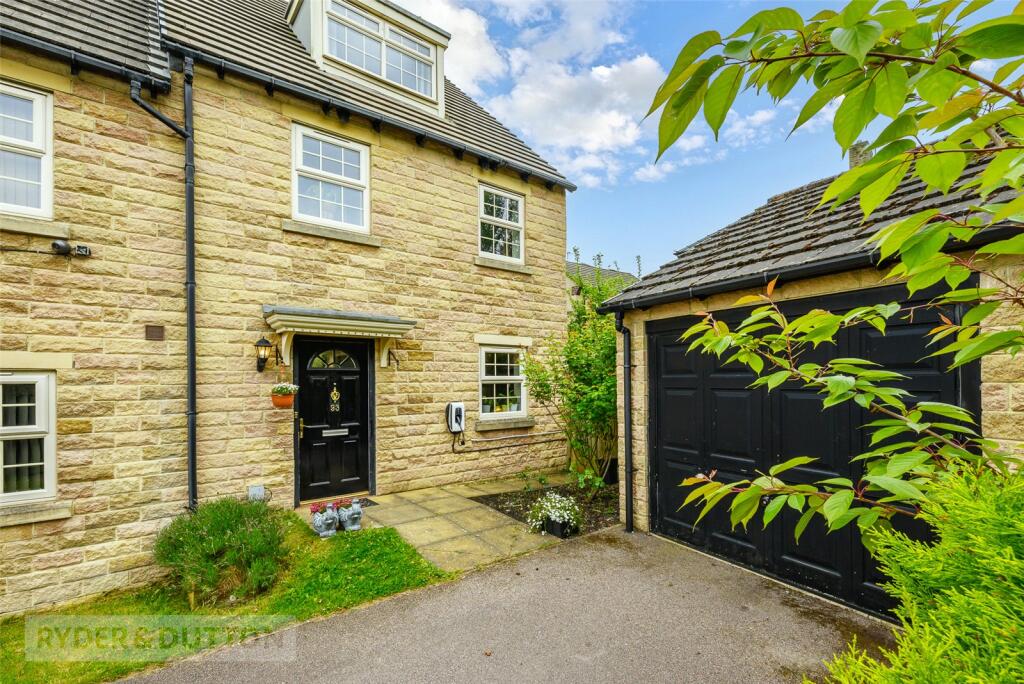 3-bed semi-detached on Marlington Drive, Huddersfield, West Yorkshire, HD2, £230,000