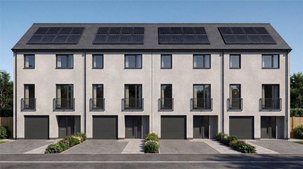 4-bed terraced on The Holly - West Carclaze Garden Village, St. Austell, Cornwall, PL26, £450,000