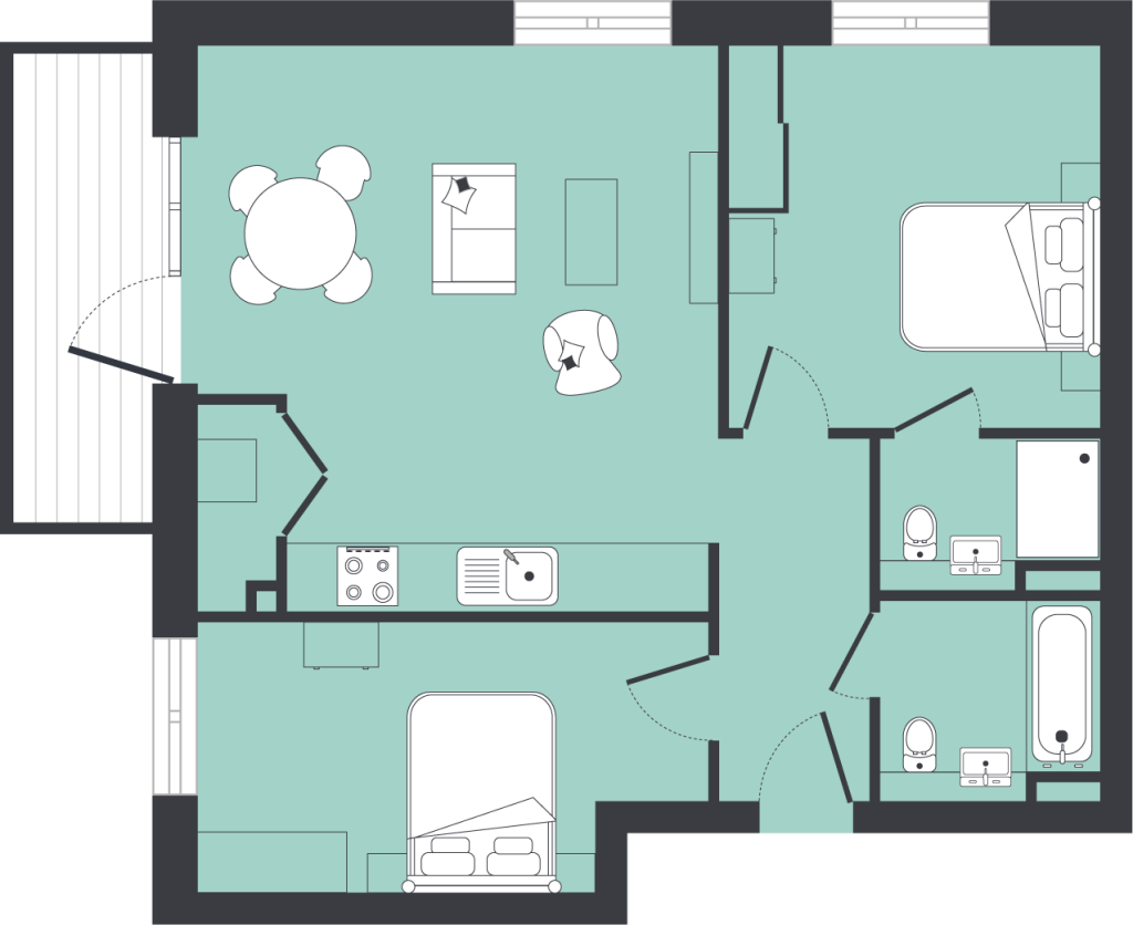 Apartment in London - View 2