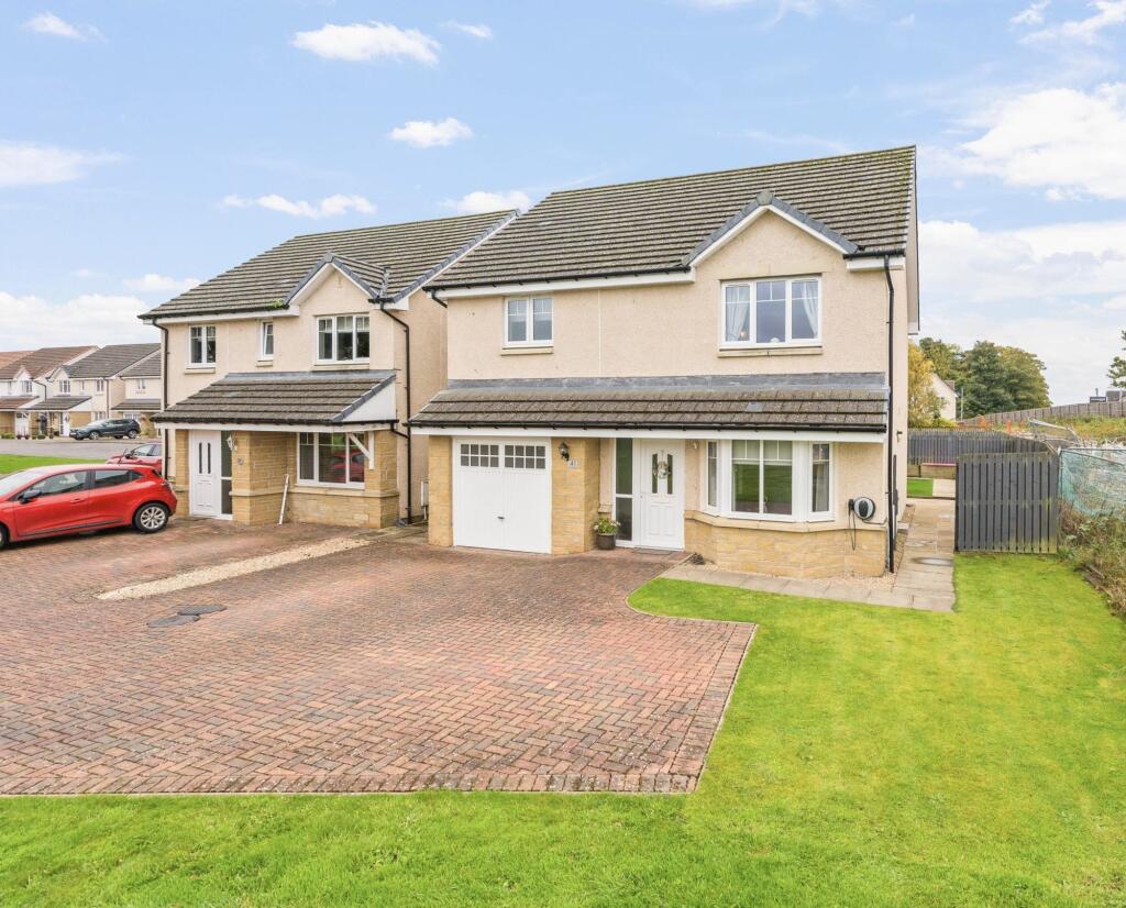 4-bed detached on Tern Crescent, Alloa, FK10, £295,000