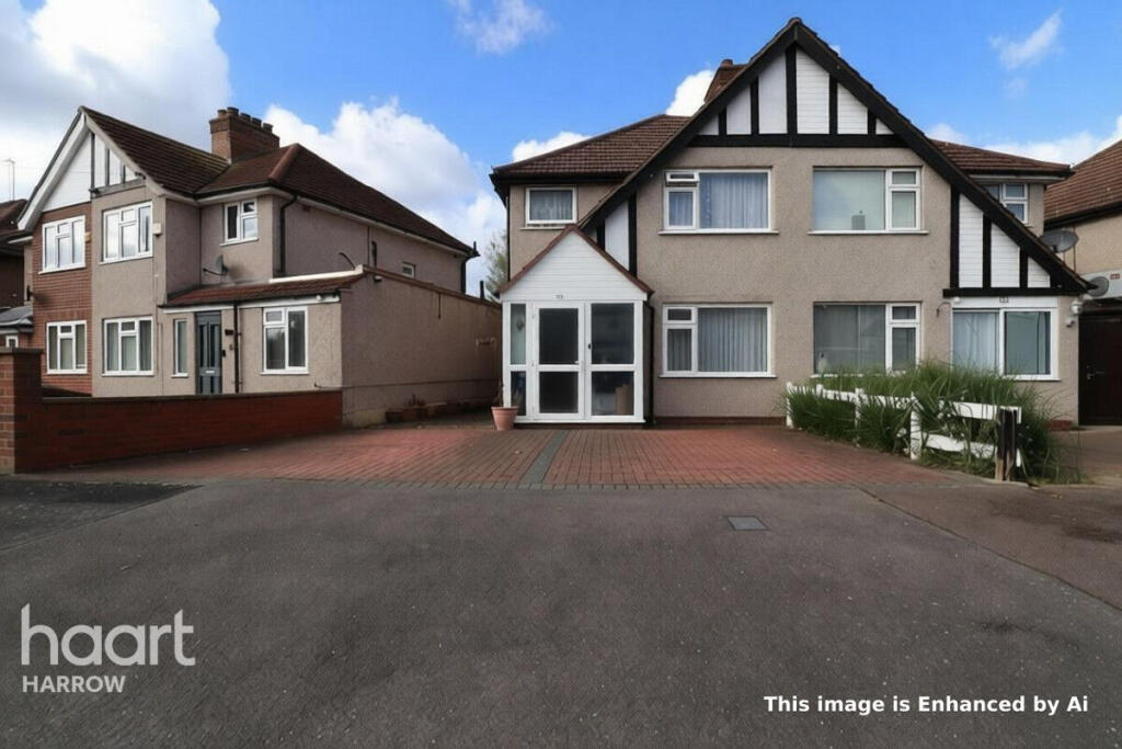 3-bed semi-detached on Hitherwell Drive, Harrow, £550,000