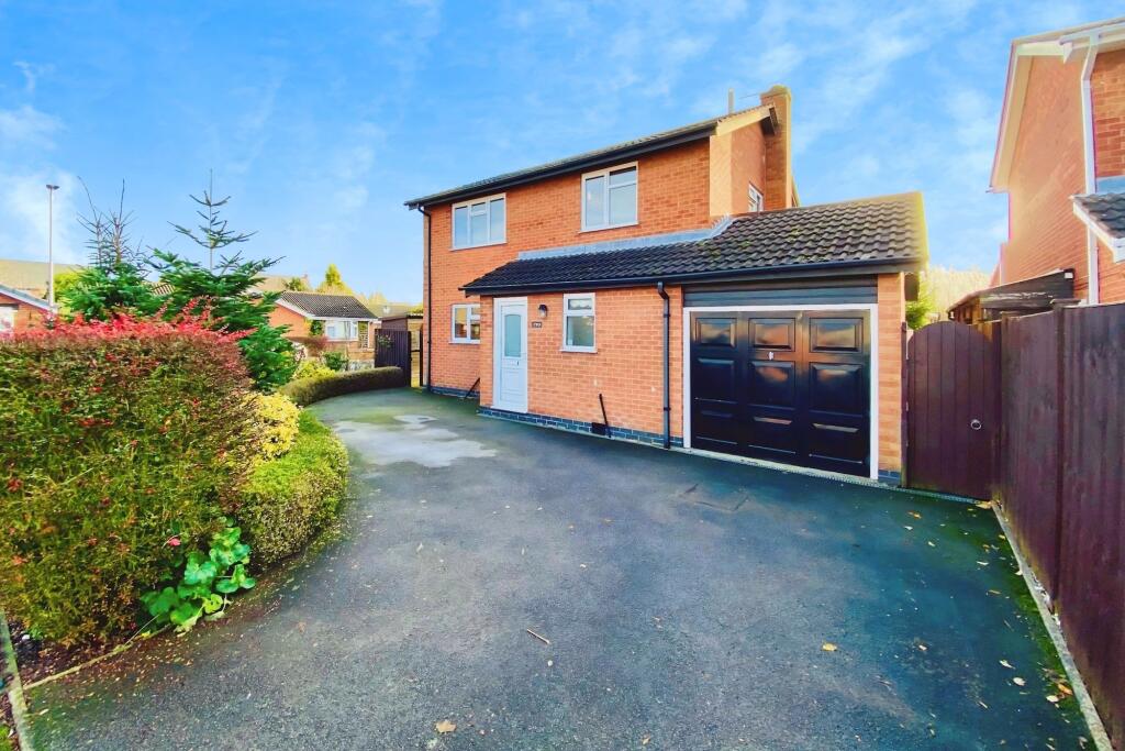 3-bed detached on St. Hildas Close, Syston, LE7, £365,000