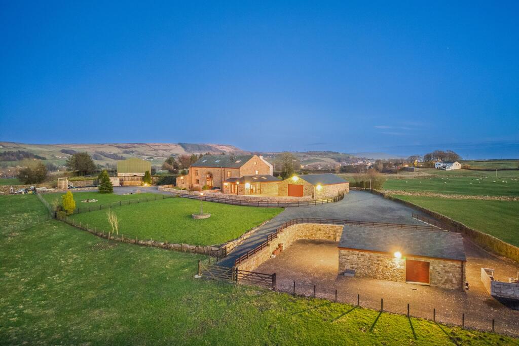 Main image of property: Roundhill Lane, Haslingden, BB4 | 6-Bed Semi-Detached Barn Conversion Set Within Just Under 3 Acres