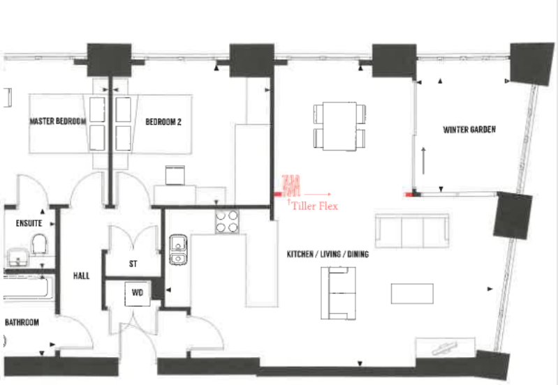 2 bedroom apartment for rent