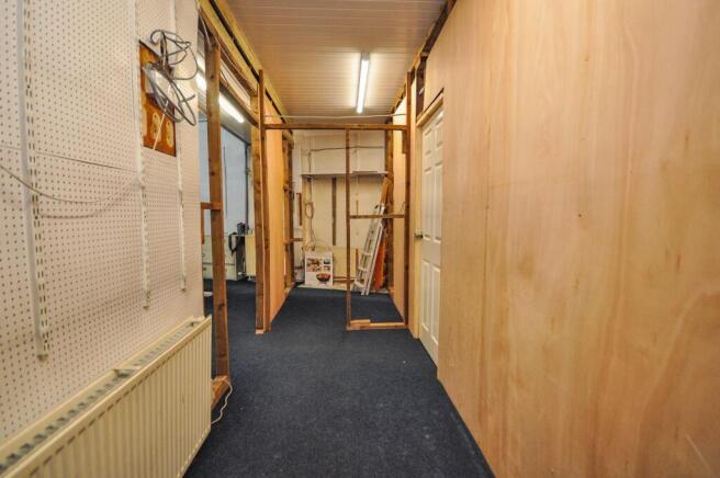Rear shop area