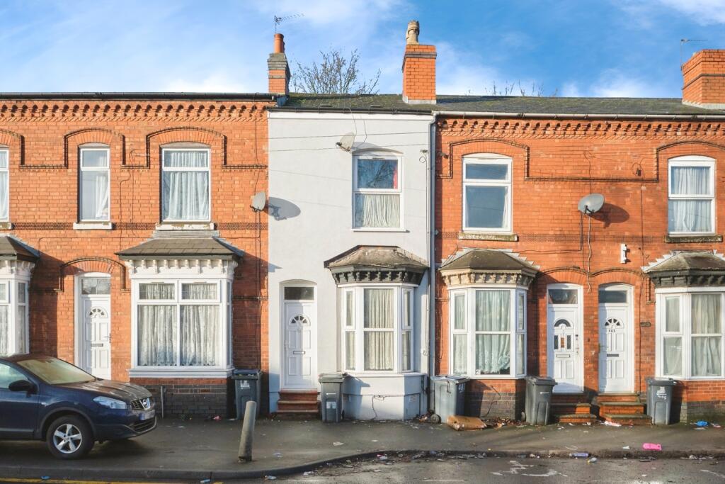 3-bed terraced on Golden Hillock Road, Sparkbrook, Birmingham, West Midlands, B11, £170,000